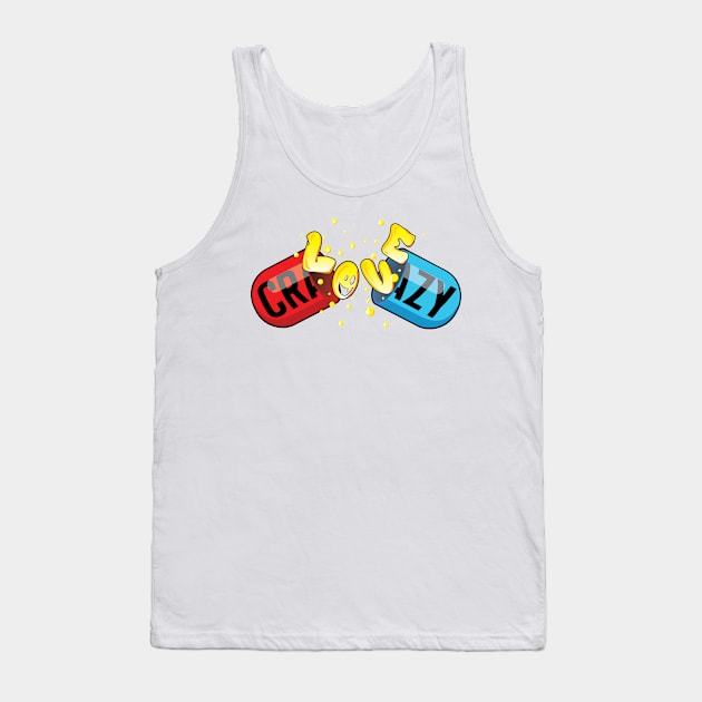 Crazy Love Drug Tank Top by DezModeus